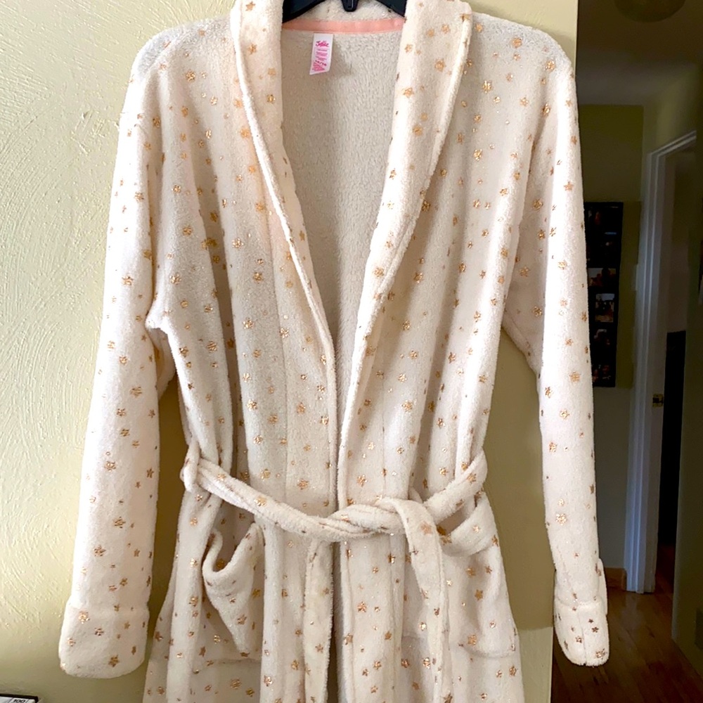Justice girls bath robe- size 16/18